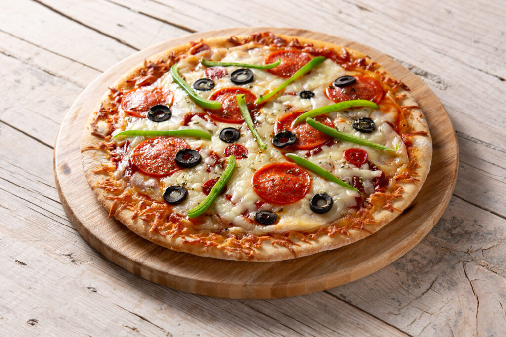 traditional supreme pizza